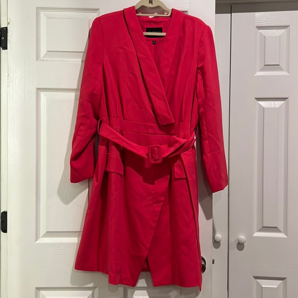 ELOQUII size 18 Barbie pink suit dress